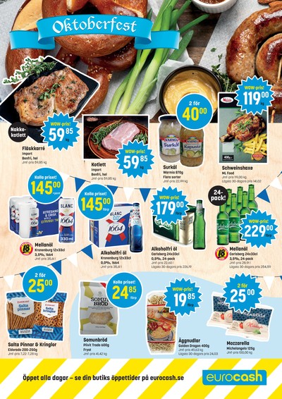 Eurocash reklamblad i vecka 38 sida 2