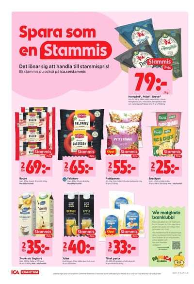 ICA Kvantum reklamblad i vecka 38 sida 2