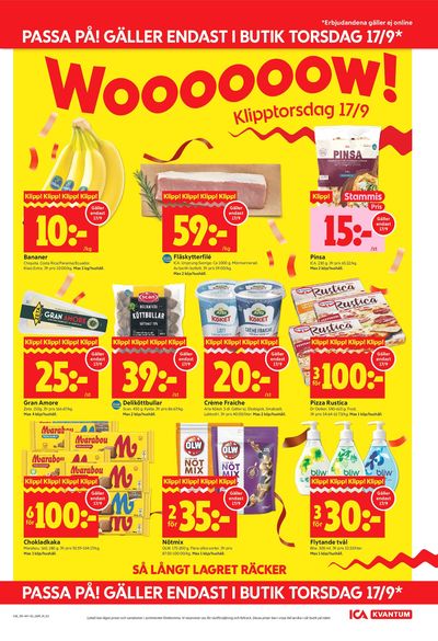 ICA Kvantum reklamblad i vecka 38 sida 3