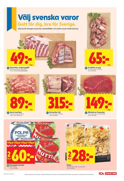 ICA Kvantum reklamblad i vecka 38 sida 5