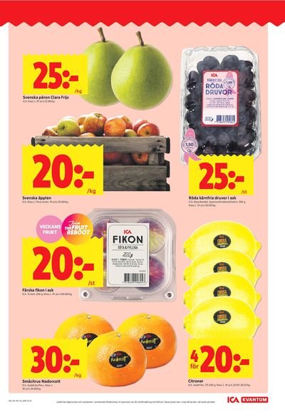 ICA Kvantum reklamblad i vecka 38 sida 7
