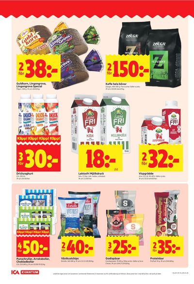 ICA Kvantum reklamblad i vecka 38 sida 8
