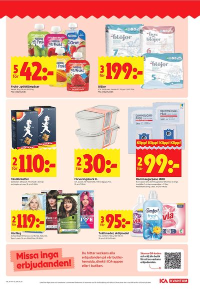 ICA Kvantum reklamblad i vecka 38 sida 9