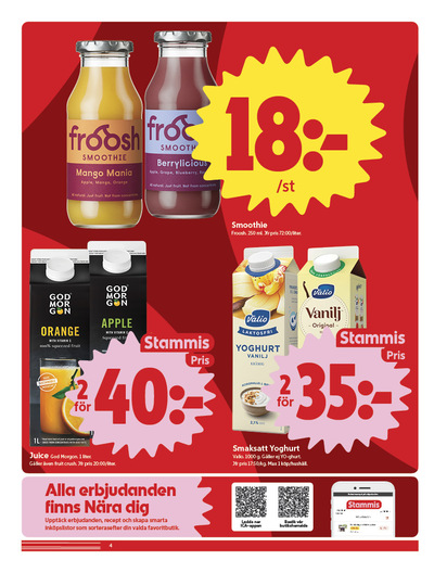 ICA Nära reklamblad i vecka 38 sida 4