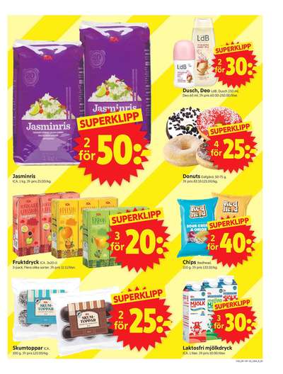 ICA Supermarket reklamblad i vecka 38 sida 3