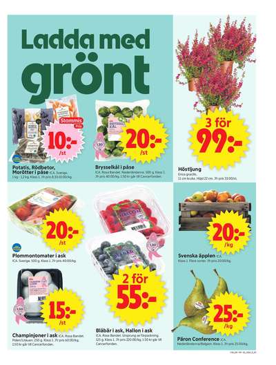 ICA Supermarket reklamblad i vecka 38 sida 5