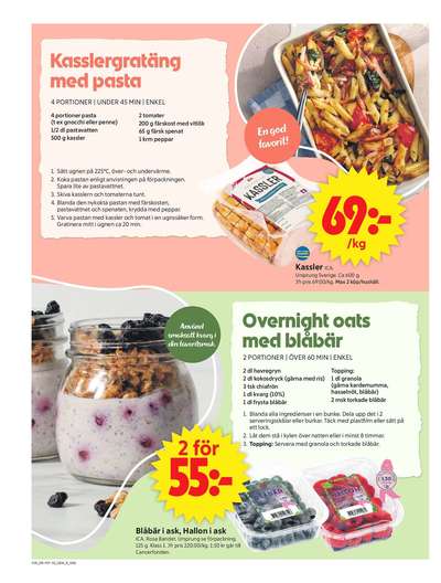 ICA Supermarket reklamblad i vecka 38 sida 6