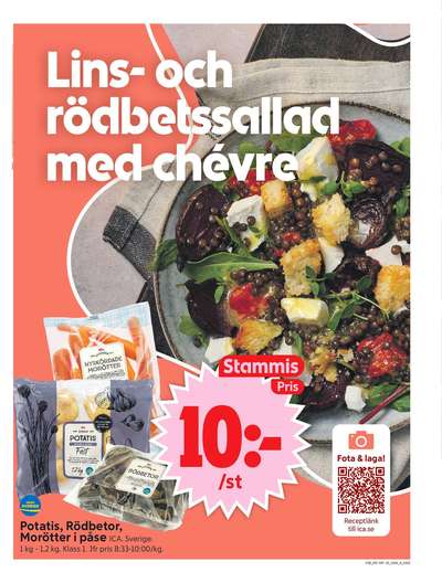 ICA Supermarket reklamblad i vecka 38 sida 7