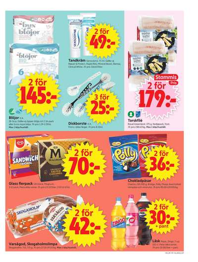 ICA Supermarket reklamblad i vecka 38 sida 9