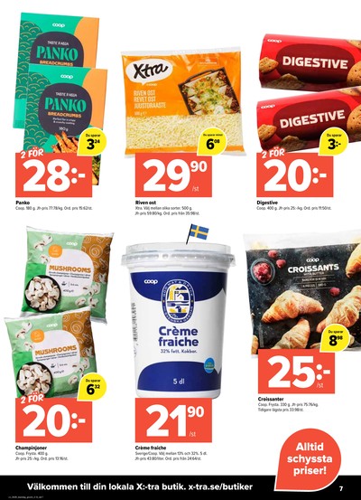 X:-tra reklamblad i vecka 38 sida 7