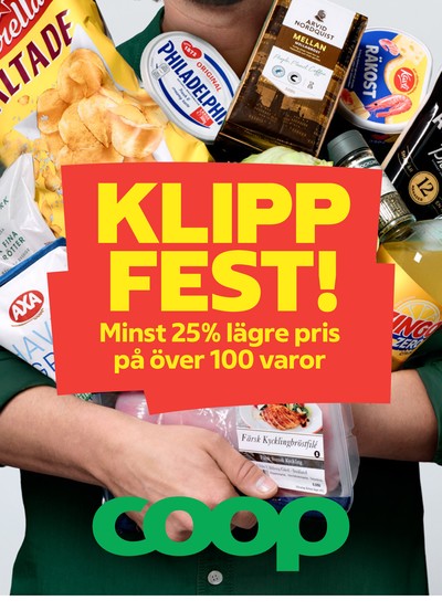 Coop reklamblad i vecka 38 sida 1