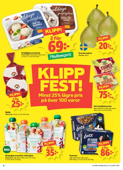 Coop reklamblad i vecka 38 sida 6
