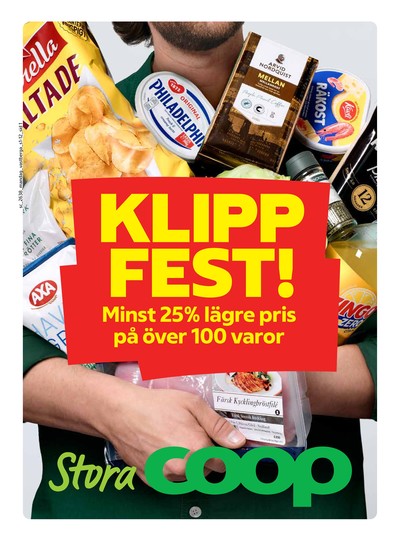 Stora Coop reklamblad i vecka 38 sida 1