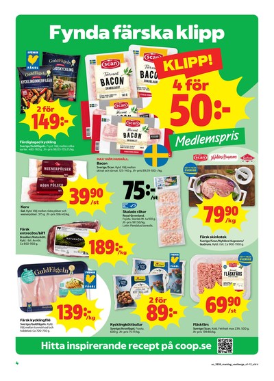 Stora Coop reklamblad i vecka 38 sida 4