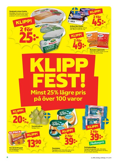 Stora Coop reklamblad i vecka 38 sida 6