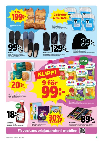 Stora Coop reklamblad i vecka 38 sida 9