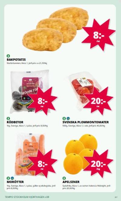 Tempo reklamblad i vecka 38 sida 2