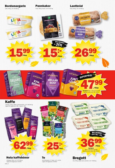 Pekås reklamblad i vecka 38 sida 2