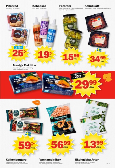 Pekås reklamblad i vecka 38 sida 5