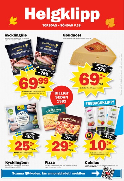 Pekås reklamblad i vecka 38 sida 8