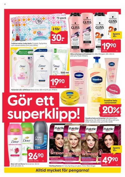 Rusta reklamblad i vecka 38 sida 2