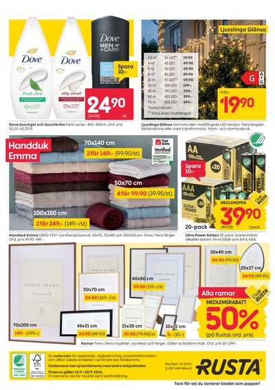 Rusta reklamblad i vecka 38 sida 16