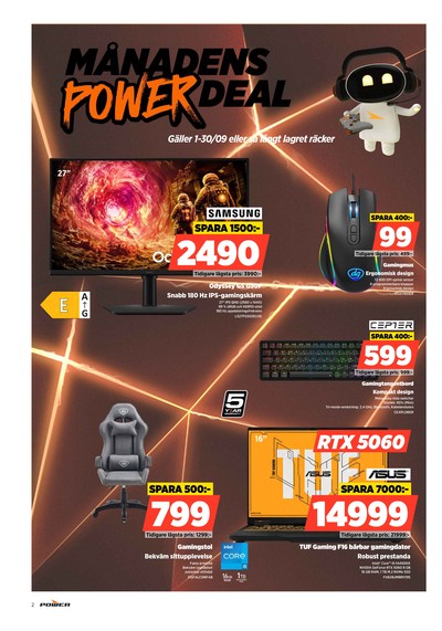 Power reklamblad i vecka 38 sida 2