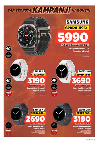 Power reklamblad i vecka 38 sida 13