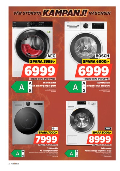 Power reklamblad i vecka 38 sida 26