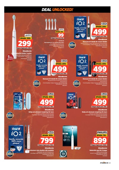 Power reklamblad i vecka 38 sida 49