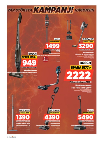 Power reklamblad i vecka 38 sida 54