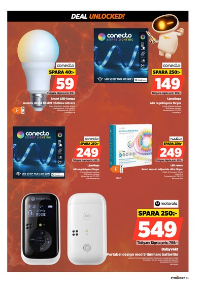 Power reklamblad i vecka 38 sida 63