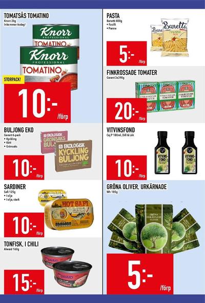 MatDax reklamblad i vecka 38 sida 15