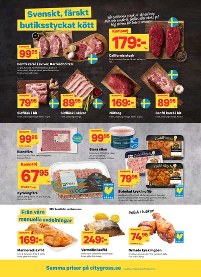 City Gross reklamblad i vecka 38 sida 2