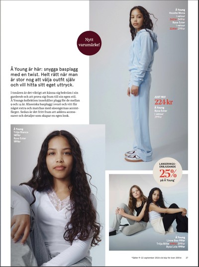 Åhlens reklamblad i vecka 38 sida 27