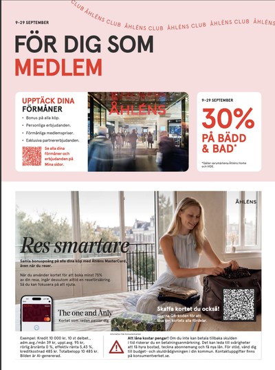 Åhlens reklamblad i vecka 38 sida 4