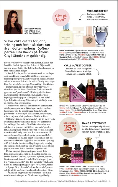 Åhlens reklamblad i vecka 38 sida 45