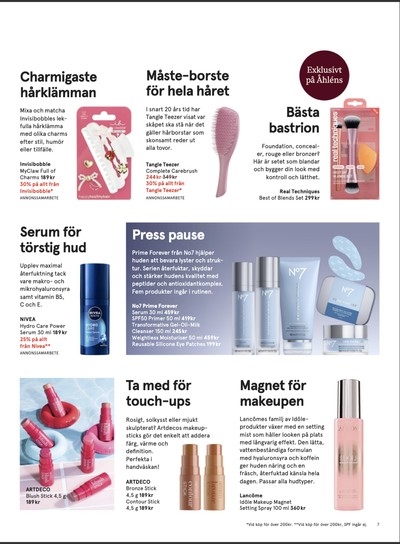 Åhlens reklamblad i vecka 38 sida 7