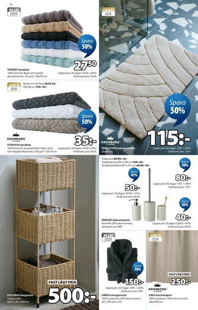 Jysk reklamblad i vecka 39 sida 23