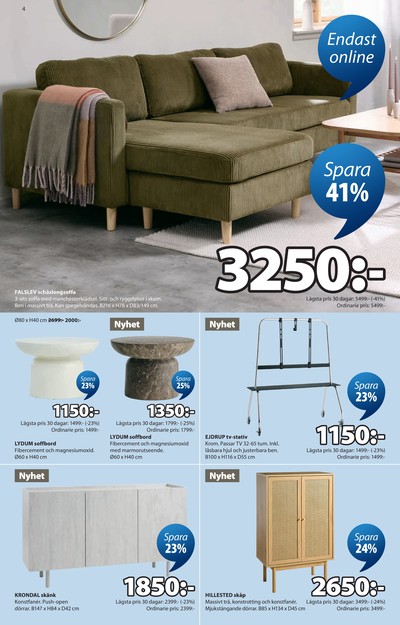 Jysk reklamblad i vecka 39 sida 5