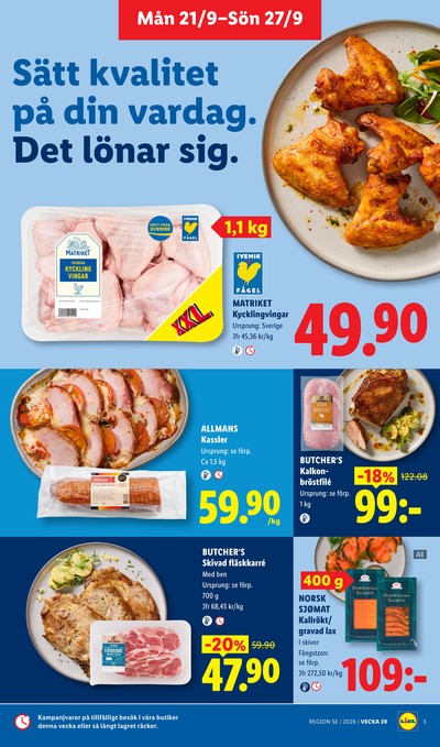 Lidl reklamblad i vecka 39 sida 3