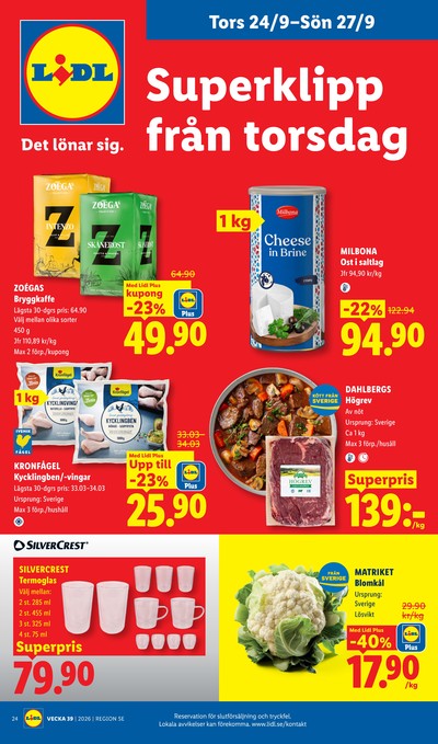 Lidl reklamblad i vecka 39 sida 27