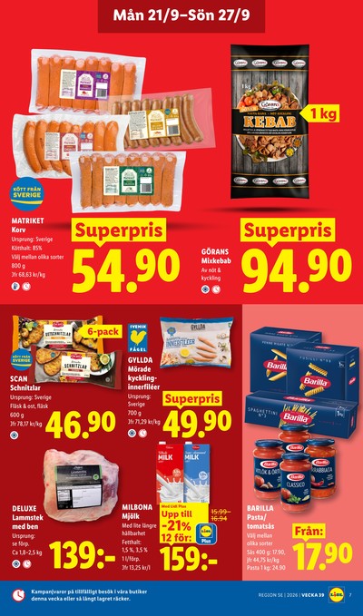 Lidl reklamblad i vecka 39 sida 8