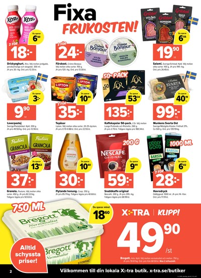X:-tra reklamblad i vecka 39 sida 2