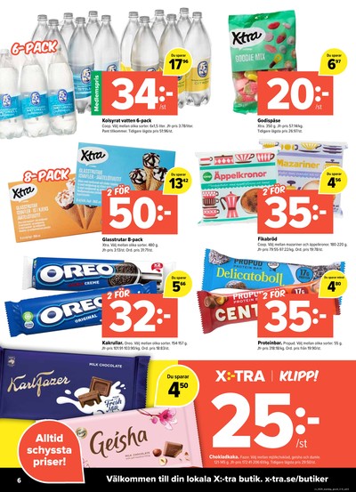 X:-tra reklamblad i vecka 39 sida 6