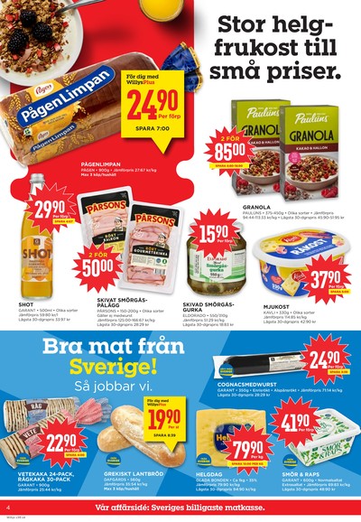 WILLY:S reklamblad i vecka 39 sida 4