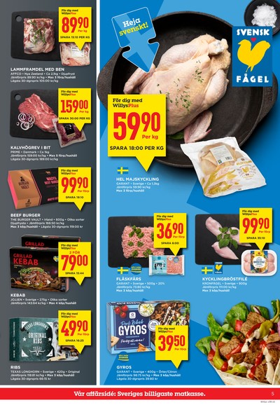 WILLY:S reklamblad i vecka 39 sida 5