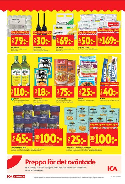 ICA Kvantum reklamblad i vecka 39 sida 6