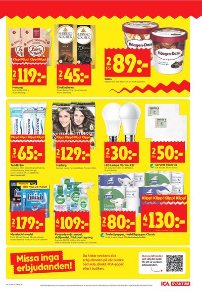 ICA Kvantum reklamblad i vecka 39 sida 9