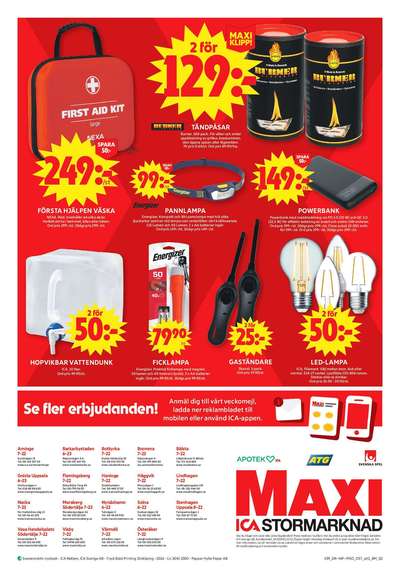 ICA Maxi reklamblad i vecka 39 sida 20